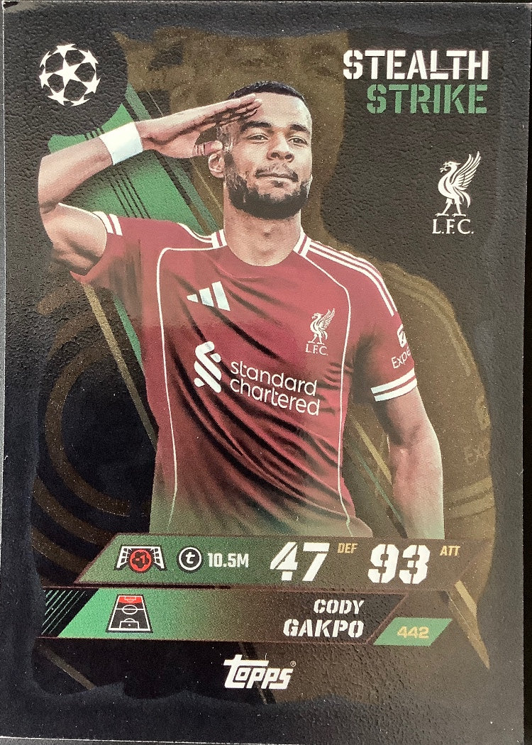 Cody Gakpo – Topps Match Attax Champions League 2025/26 – #442