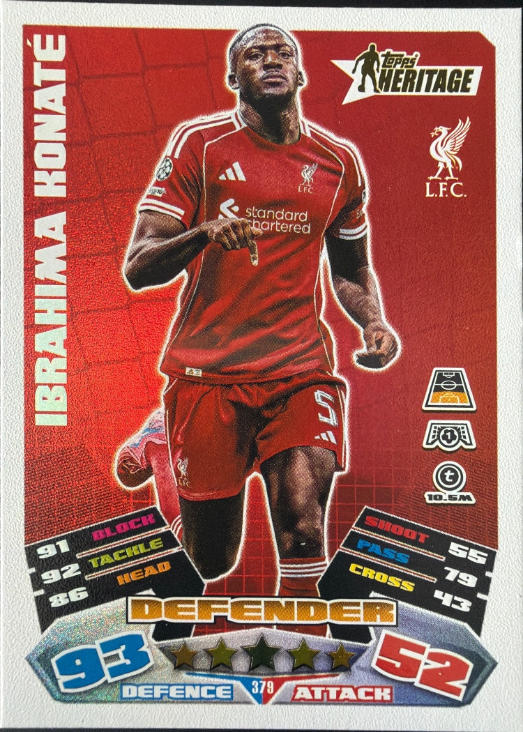Ibrahima Konaté – Topps Match Attax Champions League 2025/26 – #379