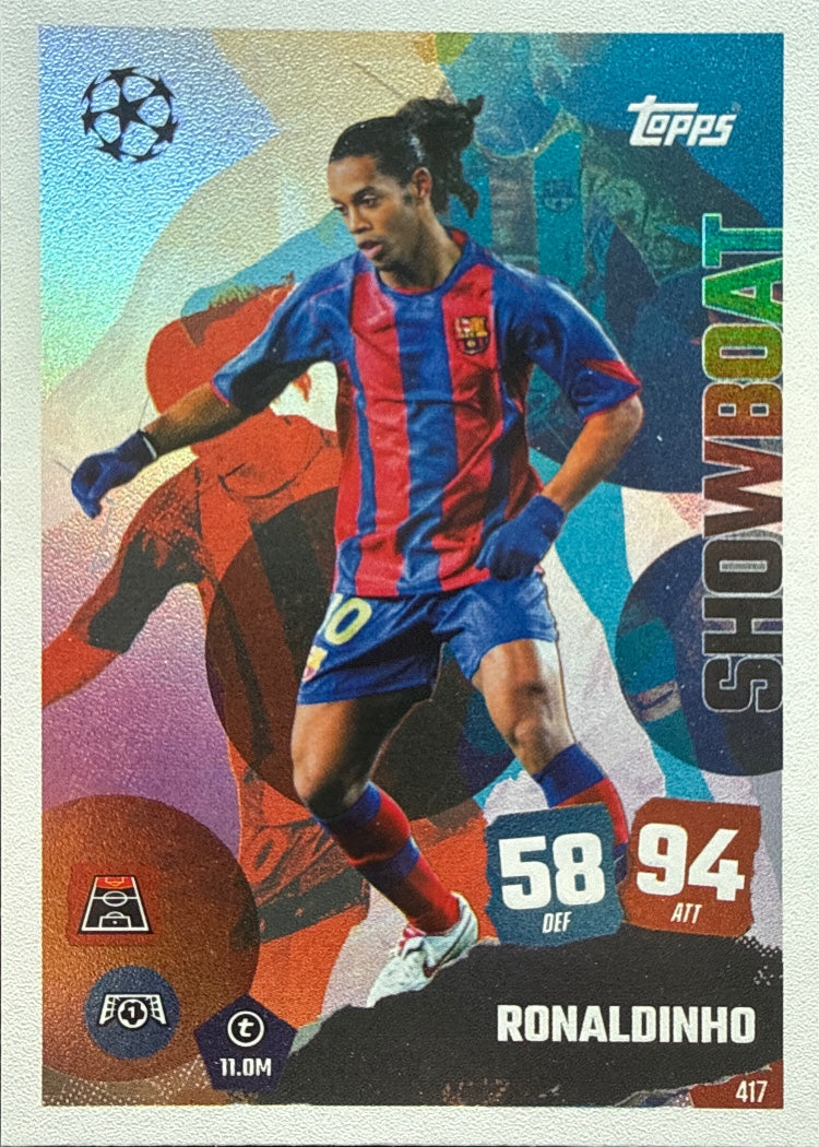 Ronaldinho – Topps Match Attax Champions League 2025/26 – #417