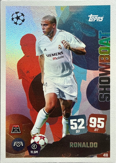 Ronaldo – Topps Match Attax Champions League 2025/26 – #418