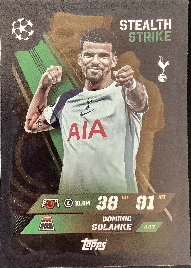 Dominic Solanke – Topps Match Attax Champions League 2025/26 – #447