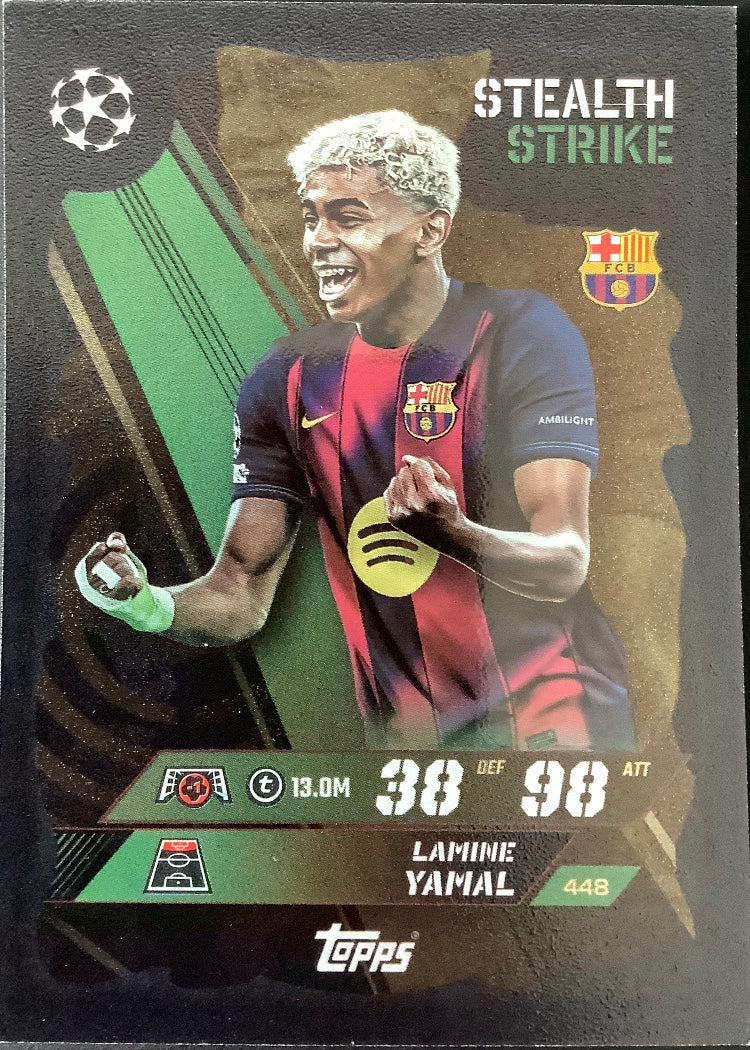 Lamine Yamal – Topps Match Attax Champions League 2025/26 – #448
