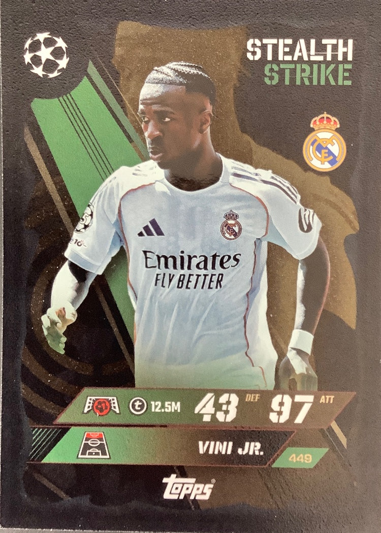 Vini Jr. – Topps Match Attax Champions League 2025/26 – #449