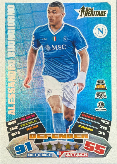 Alessandro Buongiorno – Topps Match Attax Champions League 2025/26 – #386