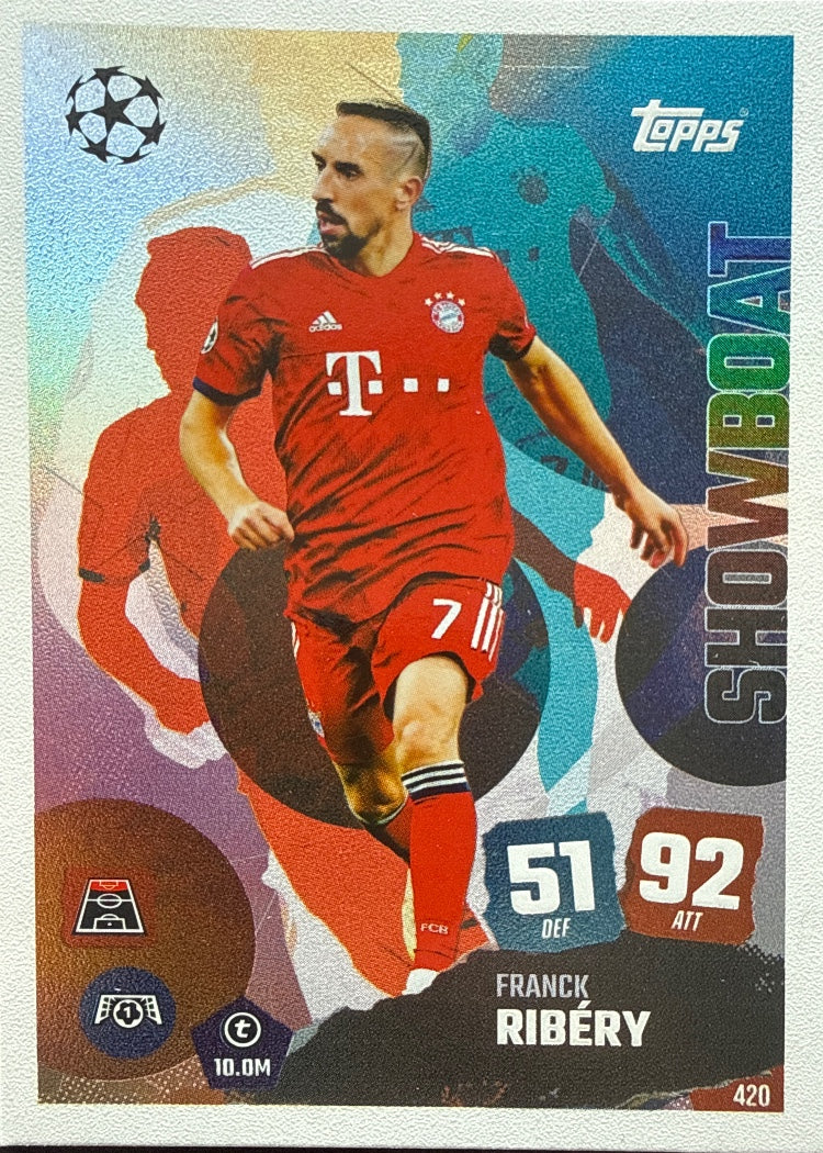 Franck Ribéry – Topps Match Attax Champions League 2025/26 – #420