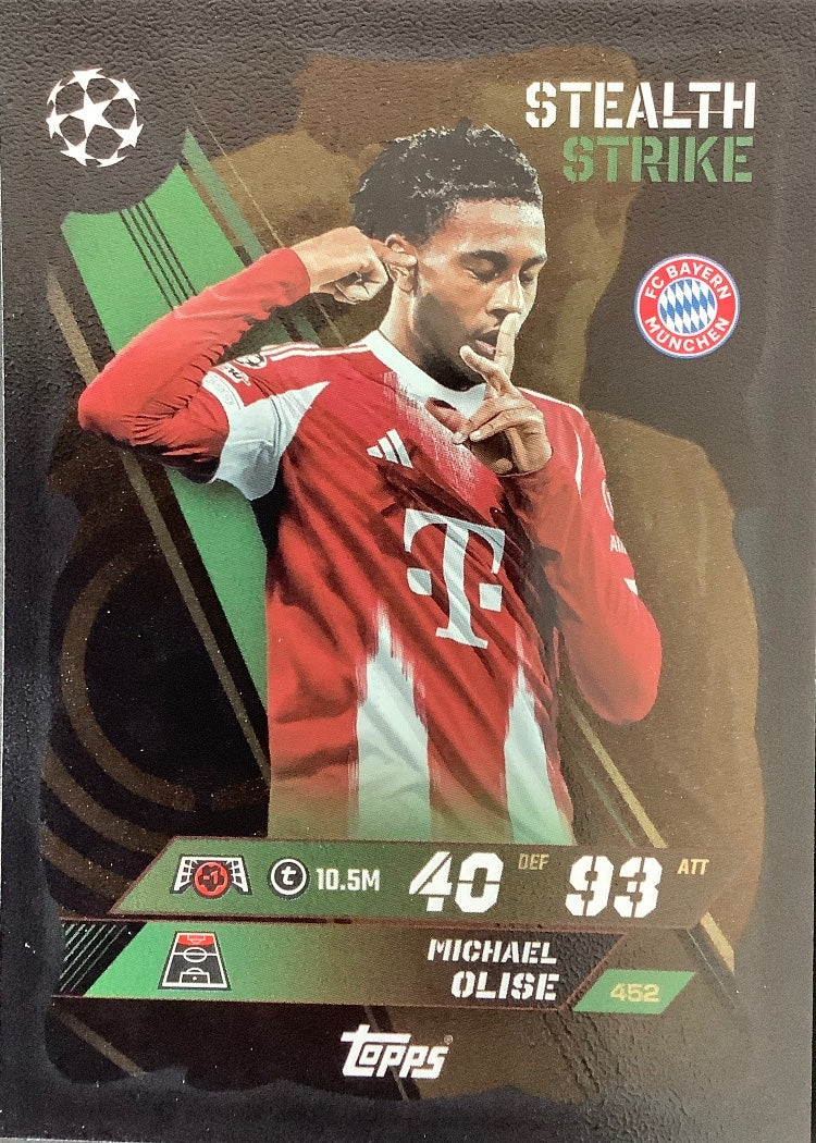 Michael Olise – Topps Match Attax Champions League 2025/26 – #452
