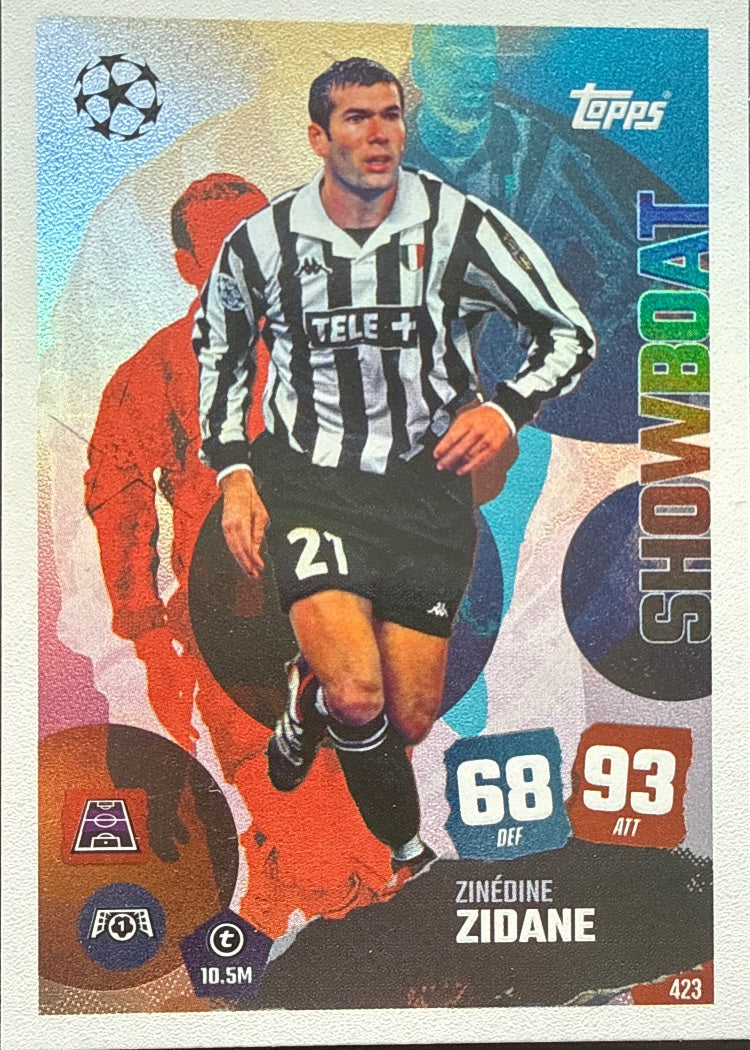 Zinedine Zidane – Topps Match Attax Champions League 2025/26 – #423