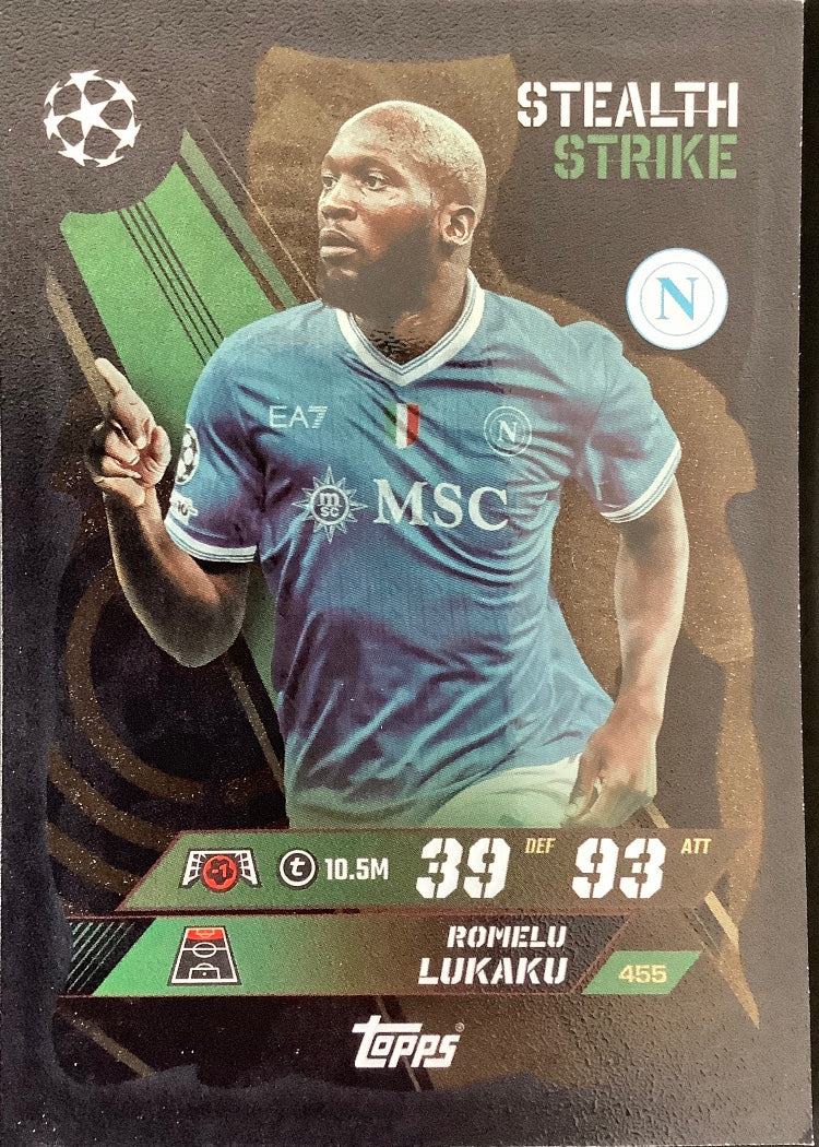 Romelu Lukaku – Topps Match Attax Champions League 2025/26 – #455