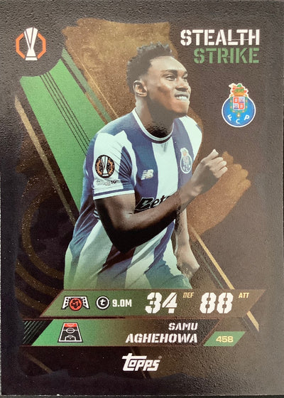 Samu Aghehowa – Topps Match Attax Champions League 2025/26 – #458