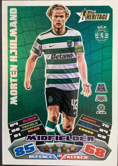 Morten Hjulmand – Topps Match Attax Champions League 2025/26 – #400