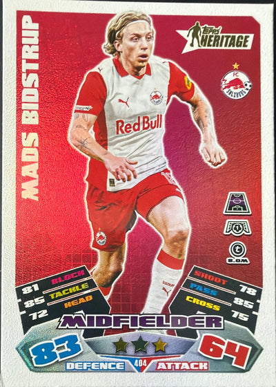 Mads Bidstrup – Topps Match Attax Champions League 2025/26 – #404