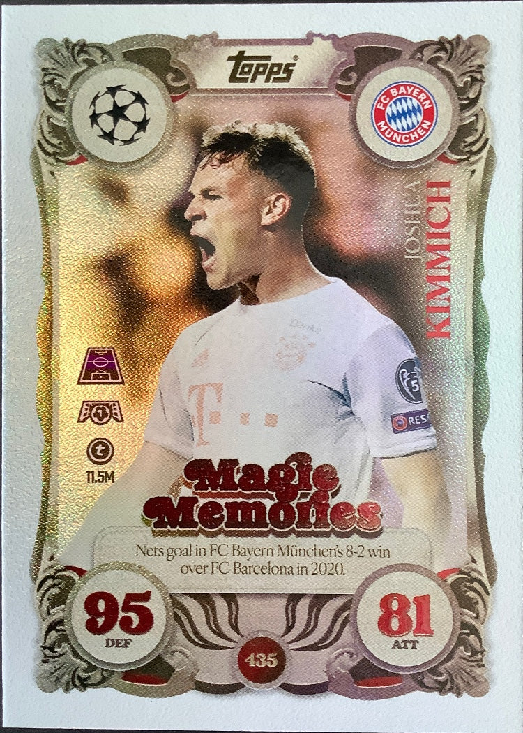 Joshua Kimmich – Topps Match Attax Champions League 2025/26 – #435