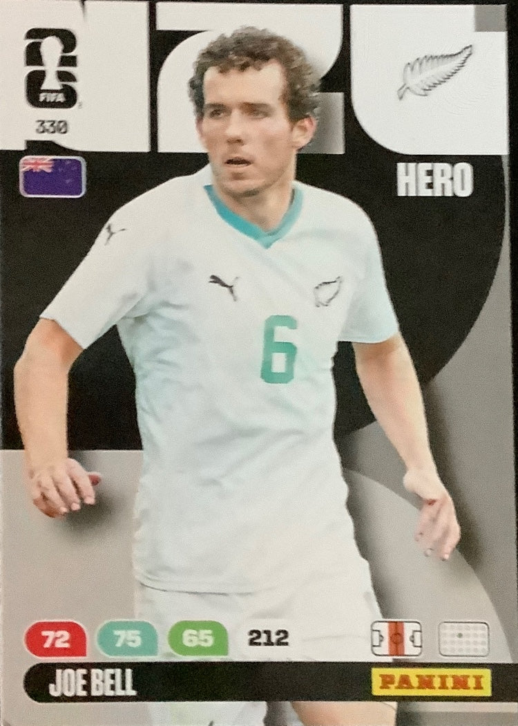 Joe Bell – Panini Adrenalyn XL FIFA World Cup 2026 – #330