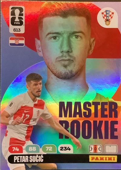 Petar Sučić – Panini Adrenalyn XL FIFA World Cup 2026 – #613