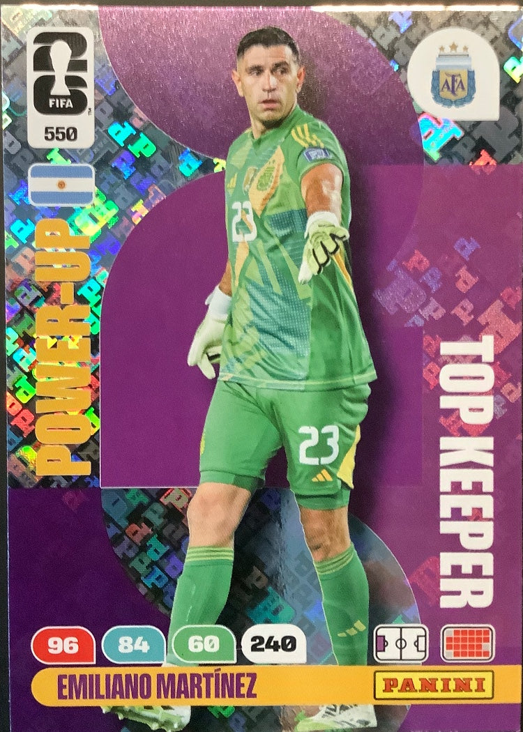 Emiliano Martínez – Panini Adrenalyn XL FIFA World Cup 2026 – #550