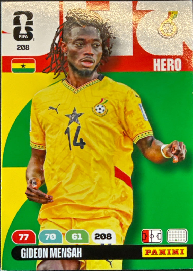 Gideon Mensah – Panini Adrenalyn XL FIFA World Cup 2026 – #208