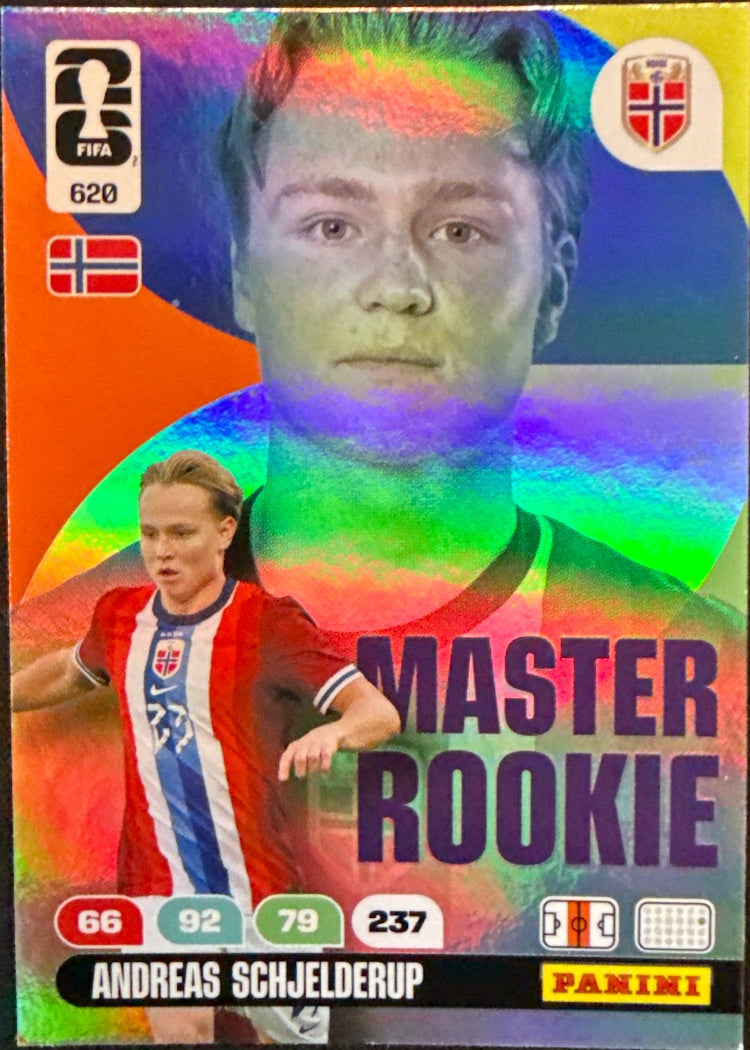 Andreas Schjelderup – Panini Adrenalyn XL FIFA World Cup 2026 – #620