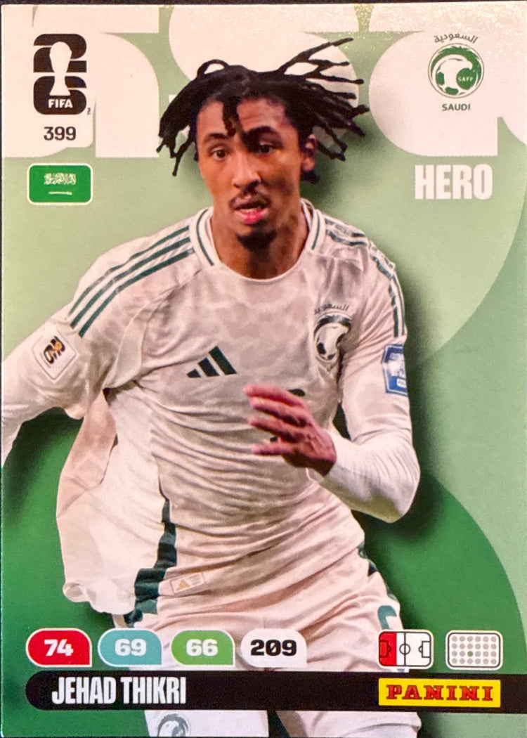 Jehad Thikri – Panini Adrenalyn XL FIFA World Cup 2026 – #399