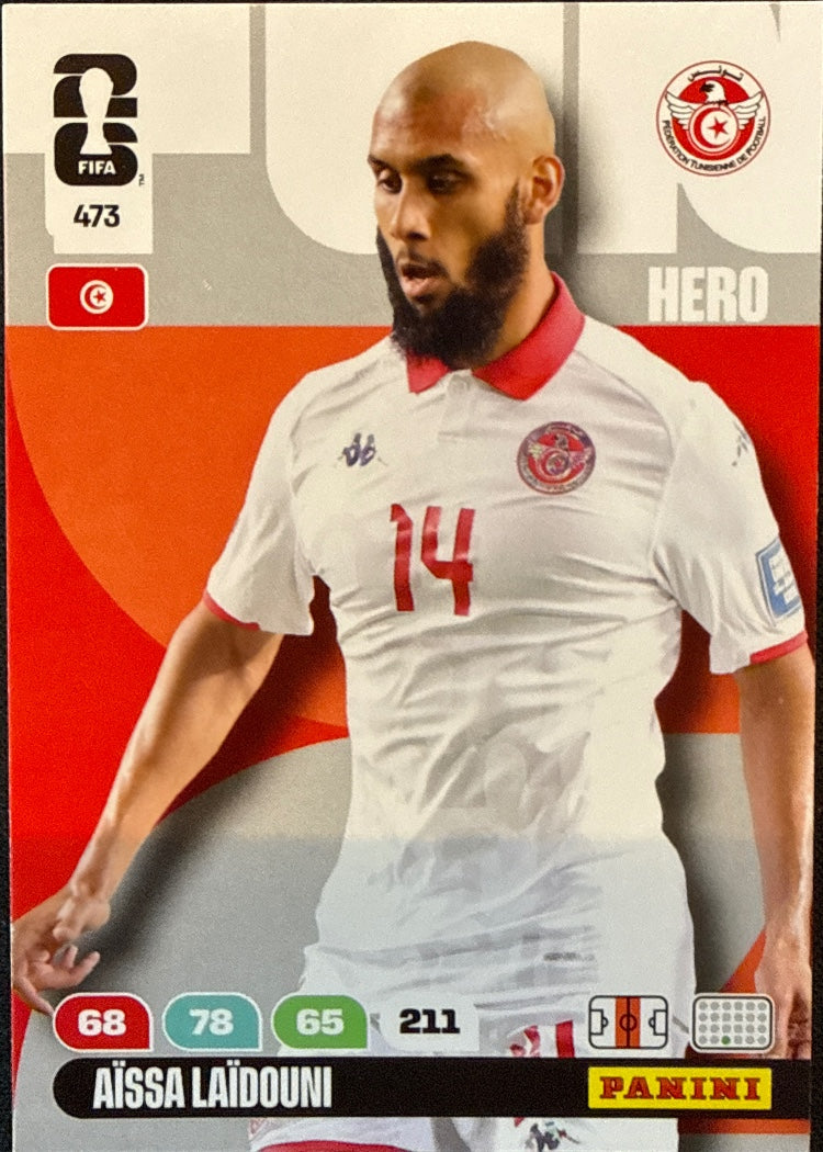 Aïssa Laïdouni – Panini Adrenalyn XL FIFA World Cup 2026 – #473