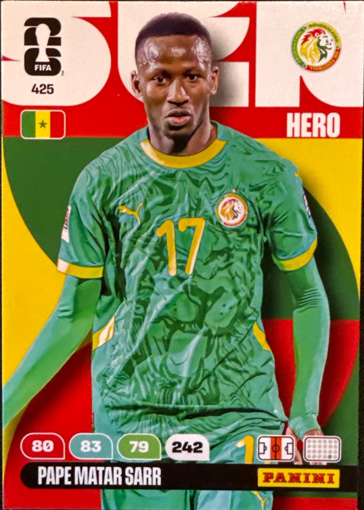 Pape Matar Sarr – Panini Adrenalyn XL FIFA World Cup 2026 – #425