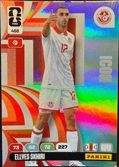Ellyes Skhiri – Panini Adrenalyn XL FIFA World Cup 2026 – #468