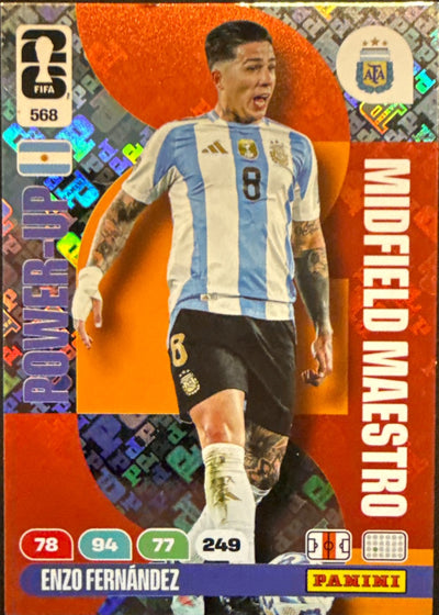 Enzo Fernández – Panini Adrenalyn XL FIFA World Cup 2026 – #568