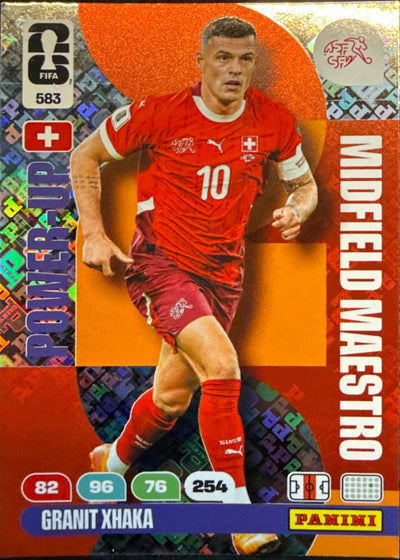 Granit Xhaka – Panini Adrenalyn XL FIFA World Cup 2026 – #583