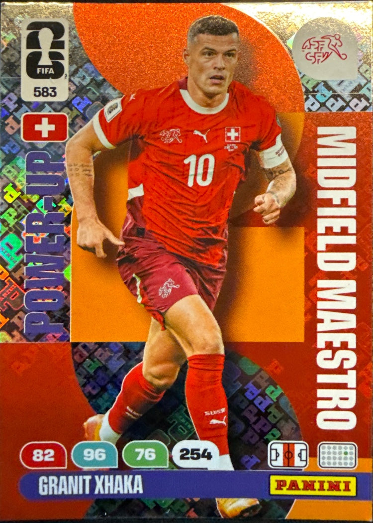 Granit Xhaka – Panini Adrenalyn XL FIFA World Cup 2026 – #583