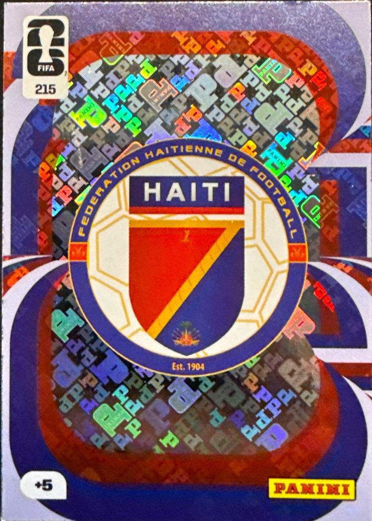 Team Logo – Panini Adrenalyn XL FIFA World Cup 2026 – #215
