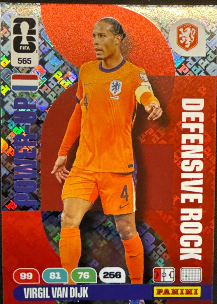 Virgil van Dijk – Panini Adrenalyn XL FIFA World Cup 2026 – #565