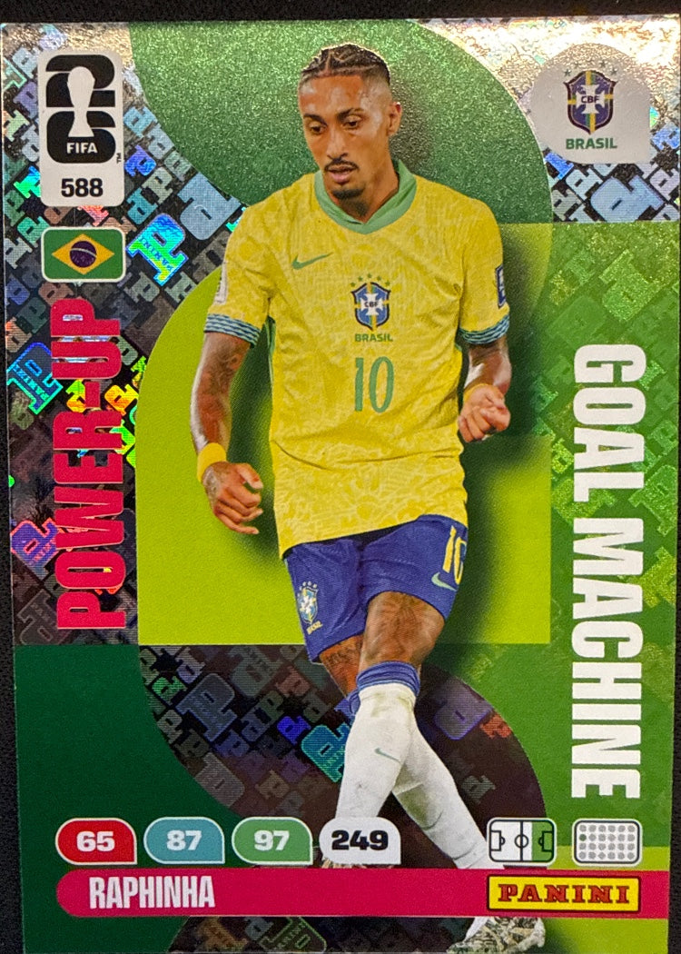 Raphinha – Panini Adrenalyn XL FIFA World Cup 2026 – #588