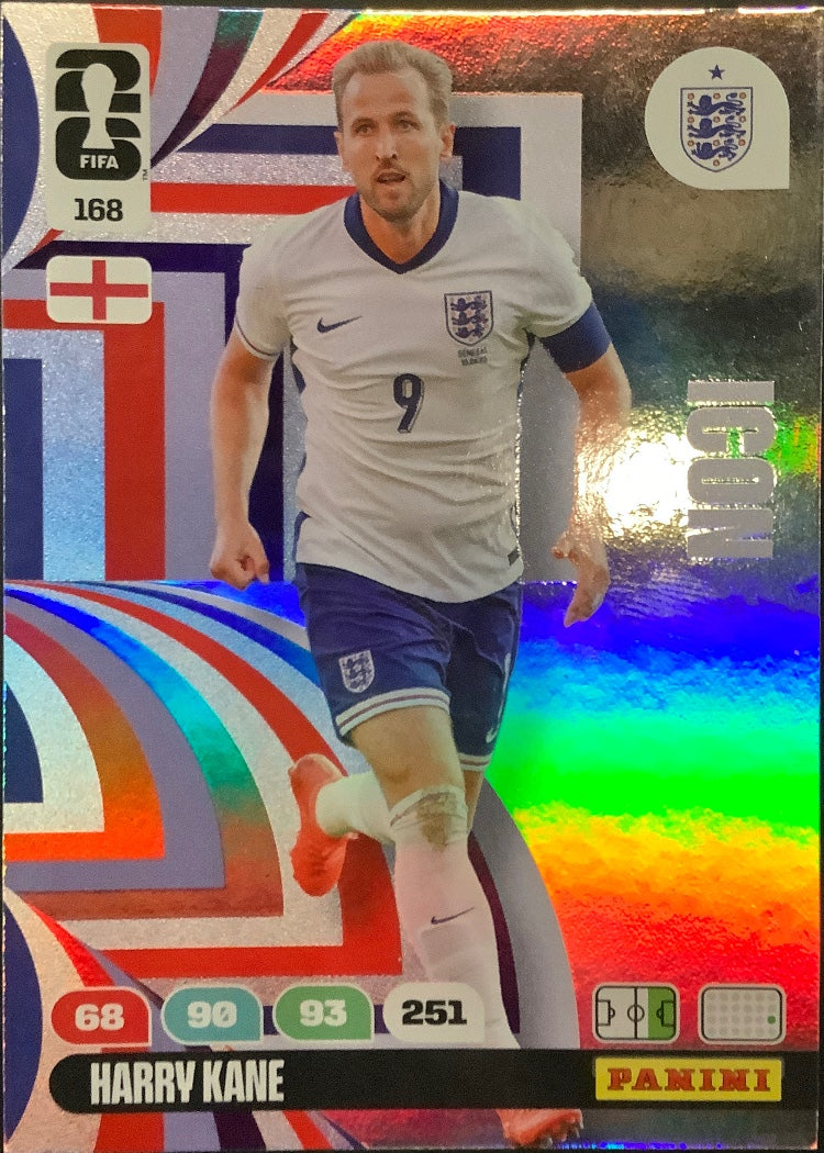Harry Kane – Panini Adrenalyn XL FIFA World Cup 2026 – #168