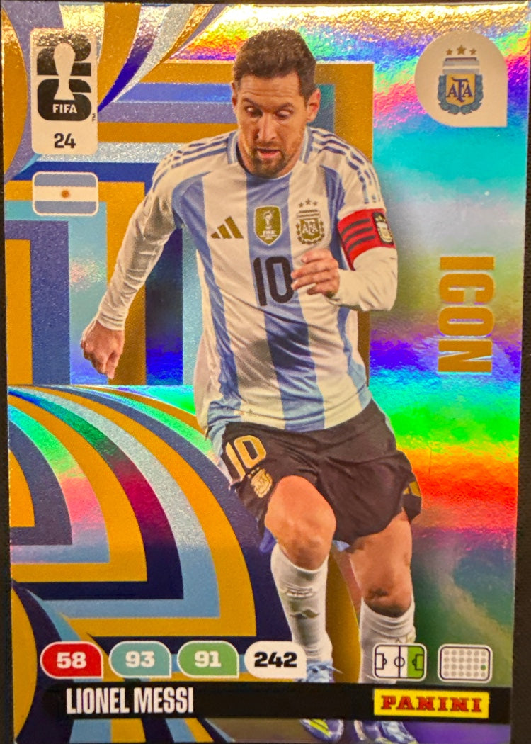 Lionel Messi – Panini Adrenalyn XL FIFA World Cup 2026 – #24