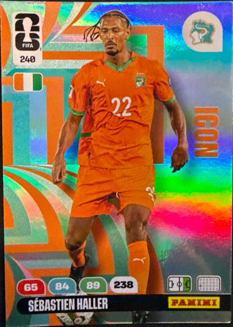 Sébastien Haller – Panini Adrenalyn XL FIFA World Cup 2026 – #240