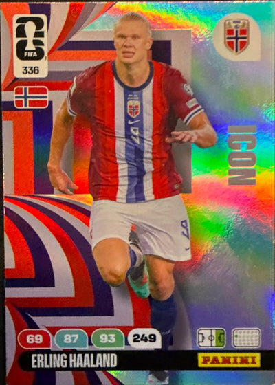 Erling Haaland – Panini Adrenalyn XL FIFA World Cup 2026 – #336