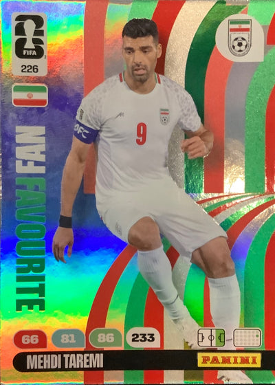 Mehdi Taremi – Panini Adrenalyn XL FIFA World Cup 2026 – #226