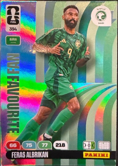 Feras al-Brikan – Panini Adrenalyn XL FIFA World Cup 2026 – #394