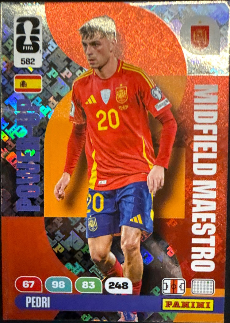 Pedri – Panini Adrenalyn XL FIFA World Cup 2026 – #582