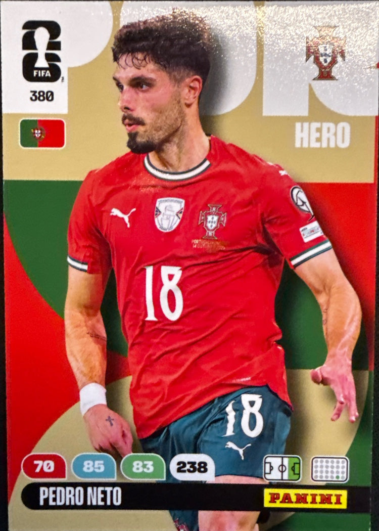 Pedro Neto – Panini Adrenalyn XL FIFA World Cup 2026 – #380