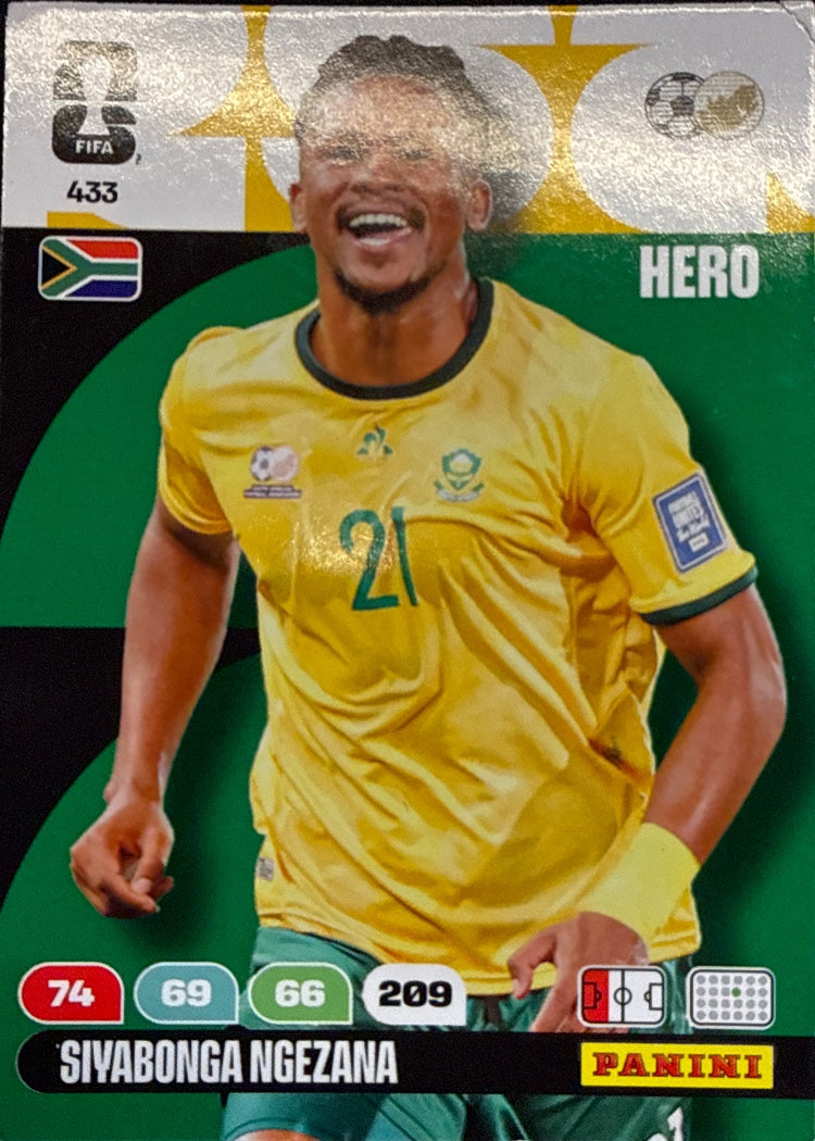 Siyabonga Ngezana – Panini Adrenalyn XL FIFA World Cup 2026 – #433