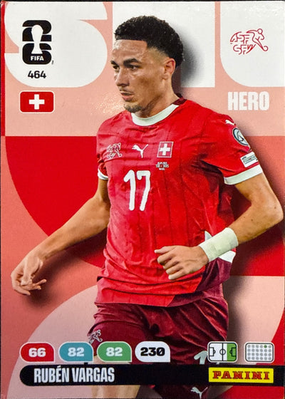 Rubén Vargas – Panini Adrenalyn XL FIFA World Cup 2026 – #464