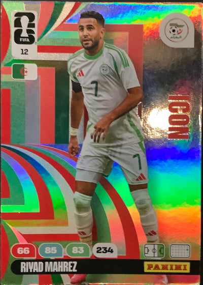 Riyad Mahrez – Panini Adrenalyn XL FIFA World Cup 2026 – #12