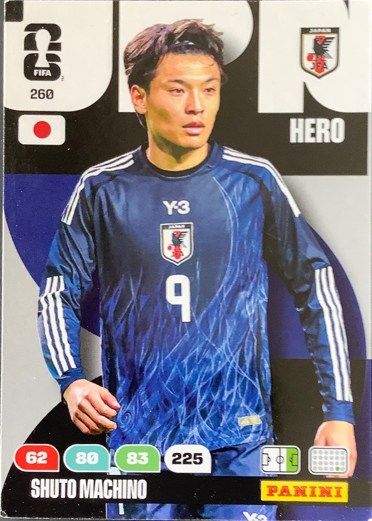 Shuto Machino – Panini Adrenalyn XL FIFA World Cup 2026 – #260