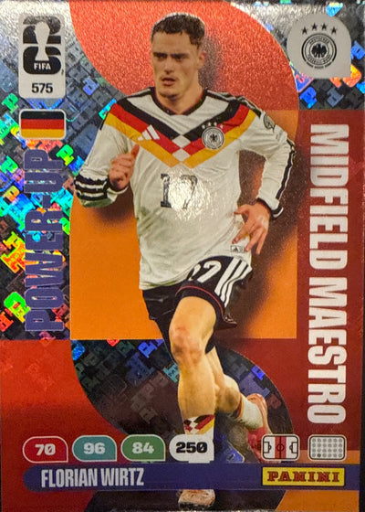 Florian Wirtz – Panini Adrenalyn XL FIFA World Cup 2026 – #575