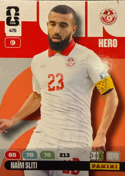 Naïm Sliti – Panini Adrenalyn XL FIFA World Cup 2026 – #475