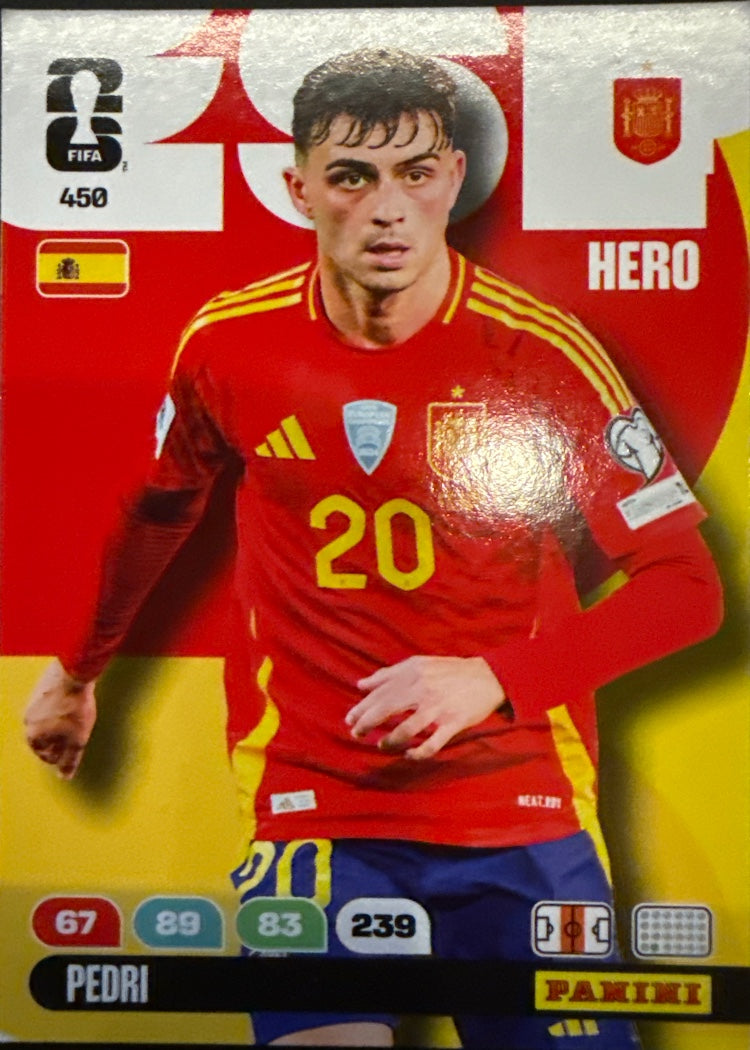 Pedri – Panini Adrenalyn XL FIFA World Cup 2026 – #450