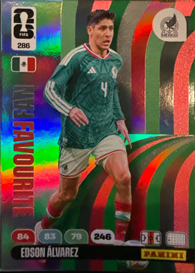 Edson Álvarez – Panini Adrenalyn XL FIFA World Cup 2026 – #286