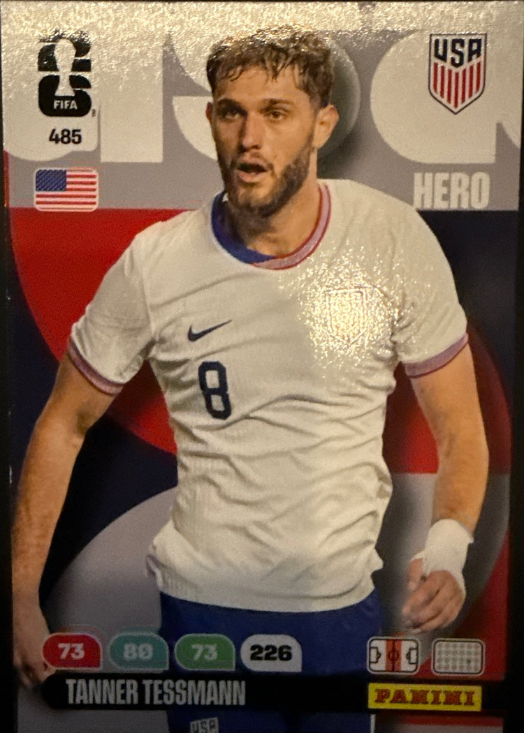 Tanner Tessmann – Panini Adrenalyn XL FIFA World Cup 2026 – #485