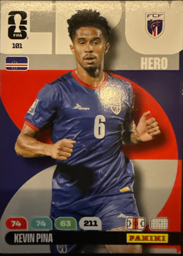 Kevin Pina – Panini Adrenalyn XL FIFA World Cup 2026 – #101