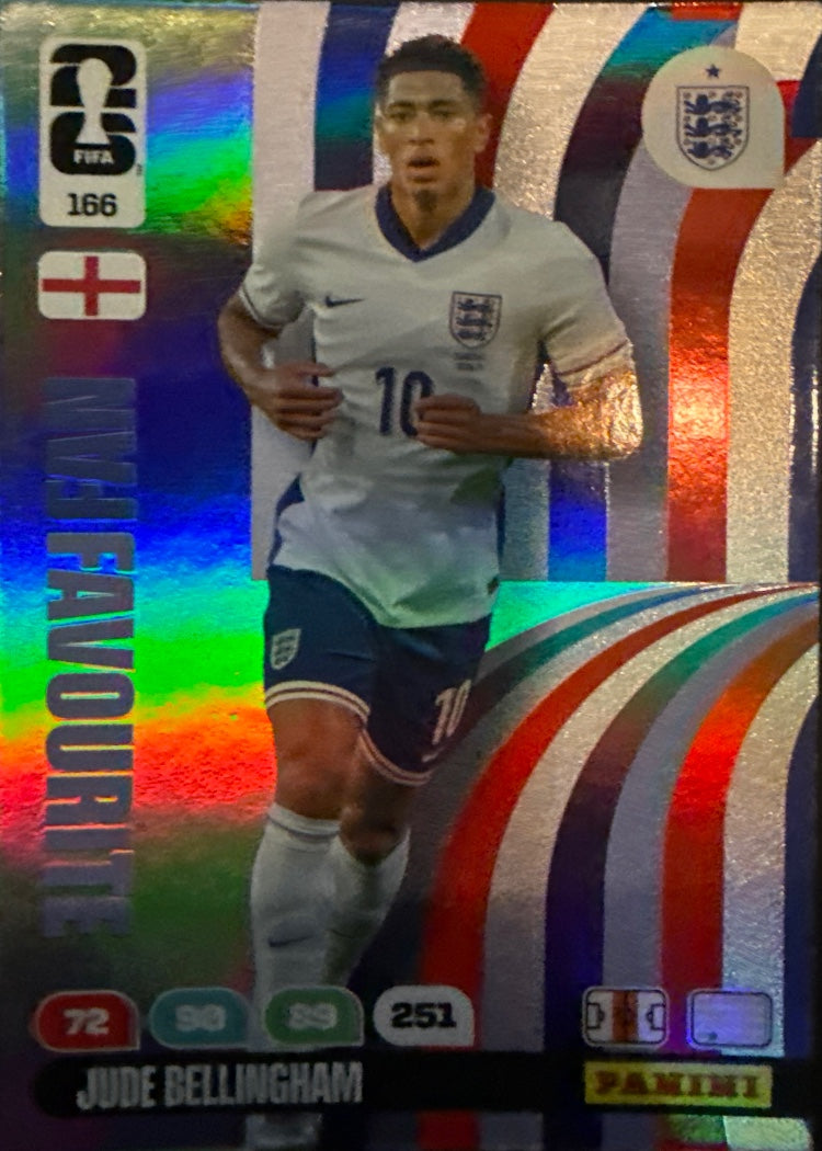 Jude Bellingham – Panini Adrenalyn XL FIFA World Cup 2026 – #166